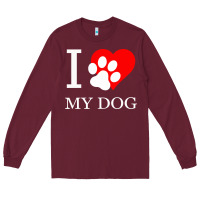 Burgundy I My Dod Long Sleeve Tee - Bettercallsaul