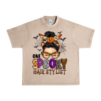 French Oak one spooky hair stylist Urban Heavy Tee - BarkalooDesign