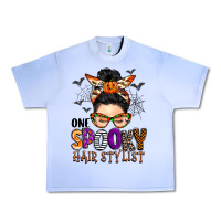 Grape Ice one spooky hair stylist Urban Heavy Tee - BarkalooDesign