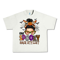 Pistachio one spooky hair stylist Urban Heavy Tee - BarkalooDesign