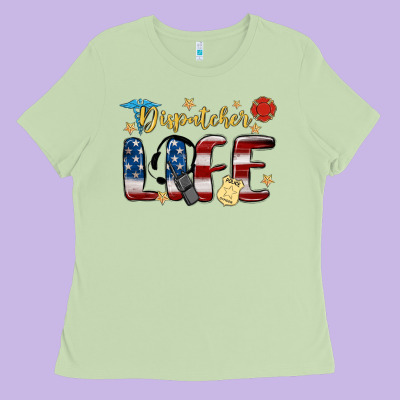 Dispatcher Life Ladies Tee Designed By Maliassmallbusiness