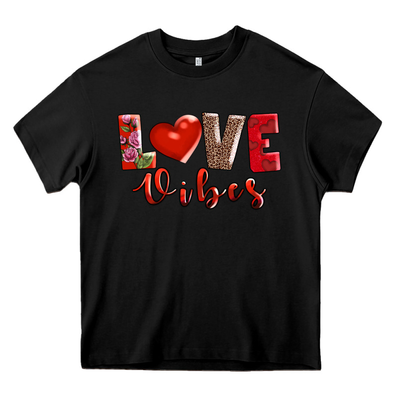 Love Vibes Heavy Core Tee by AdoDesignShop | Teevron