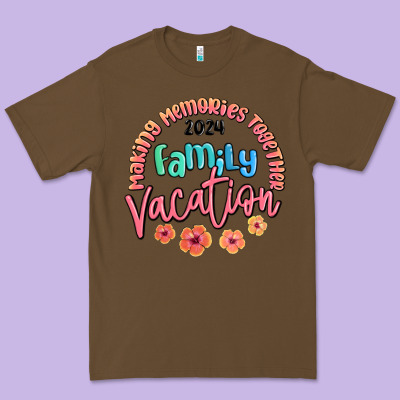 Making Memories Together Family Vacation 2024 Premium Tee Designed By Maliassmallbusiness