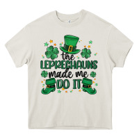 Cream the leprechauns made me do it Heavy Core Tee - MaliasSmallBusiness