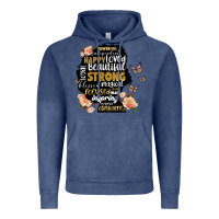 Vintage Denim black woman silhouette Vintage Hoodie - Artiststas