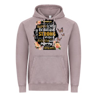 Vintage Zinc black woman silhouette Vintage Hoodie - Artiststas