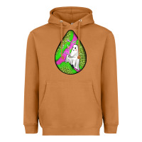 Meerkat halloween ghost teardrop Heavyweight Hoodie - BundleAndBundleShop