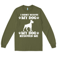 Army Green rescue dog Long Sleeve Tee - Bettercallsaul