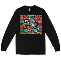 Black nurse hearts Long Sleeve Tee - Jasminsmagicworld