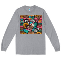 Heather Grey nurse hearts Long Sleeve Tee - Jasminsmagicworld