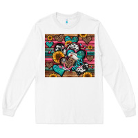 White nurse hearts Long Sleeve Tee - Jasminsmagicworld
