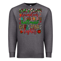 Charcoal Heather santa claus reindeer hallmark hot chocolate christ Premium Sweatshirt - FaDigitalArtStudio