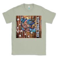 Matcha Western Reel Cool Dad American Flag Bass Classic Tee - LillyAllenDesigns