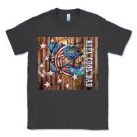 Smoke Western Reel Cool Dad American Flag Bass Classic Tee - LillyAllenDesigns