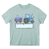Arona easter tractor boy Heavy Core Tee - MaliasSmallBusiness