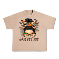 Burro Hair stylist messy bun Urban Heavy Tee - BarkalooDesign