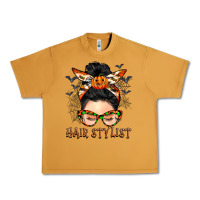 Peanut Butter Hair stylist messy bun Urban Heavy Tee - BarkalooDesign