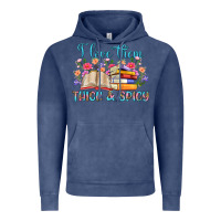 Vintage Denim i love them thick and spicy Vintage Hoodie - Artiststas