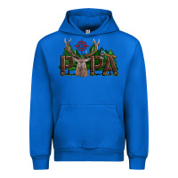 Cobalt Western Papa Deer Hunting Urban Hoodie - LillyAllenDesigns
