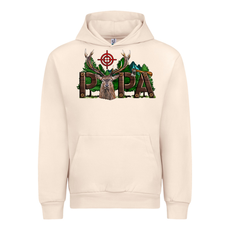 Western Papa Deer Hunting Urban Hoodie by LillyAllenDesigns | Teevron