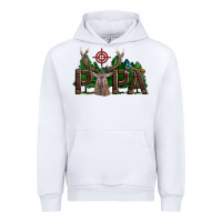 White Western Papa Deer Hunting Urban Hoodie - LillyAllenDesigns