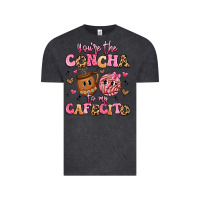 Vintage Black you're the concha to my cafecito Vintage Tee - Artiststas