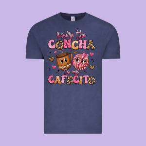 You're The Concha To My Cafecito Vintage Tee Designed By Artiststas