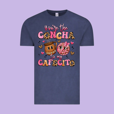 You're The Concha To My Cafecito Vintage Tee Designed By Artiststas