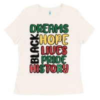Bone dreams hope lives pride Ladies Tee - MaliasSmallBusiness