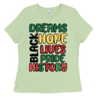 Matcha dreams hope lives pride Ladies Tee - MaliasSmallBusiness