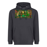 Smoke merry christmas license plate Heavyweight Hoodie - BundleAndBundleShop