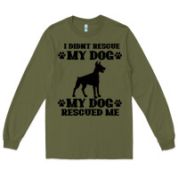 Army Green rescue dog Long Sleeve Tee - Bettercallsaul