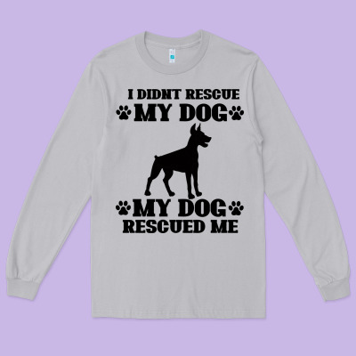 Rescue Dog Long Sleeve Tee Designed By Bettercallsaul