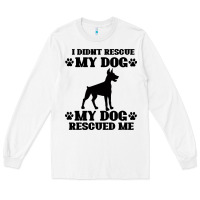 White rescue dog Long Sleeve Tee - Bettercallsaul