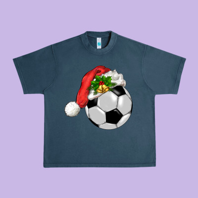 Christmas Sports Urban Heavy Tee Designed By Barkaloodesign