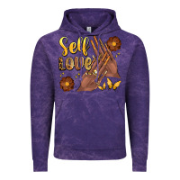 Cloud Purple black woman self love nails Vintage Hoodie - Artiststas