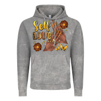 Cloud Rock black woman self love nails Vintage Hoodie - Artiststas