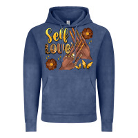 Vintage Denim black woman self love nails Vintage Hoodie - Artiststas