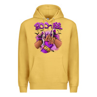 Antique Gold Boo-jee Halloween afro sneakers Premium Hoodie - RanaPortraitStore