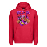 Cardinal Boo-jee Halloween afro sneakers Premium Hoodie - RanaPortraitStore