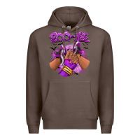 Coffee Boo-jee Halloween afro sneakers Premium Hoodie - RanaPortraitStore
