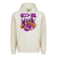 Oatmeal Heather Boo-jee Halloween afro sneakers Premium Hoodie - RanaPortraitStore