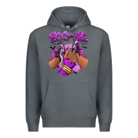 Rock Boo-jee Halloween afro sneakers Premium Hoodie - RanaPortraitStore