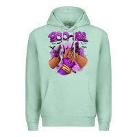 Seafoam Boo-jee Halloween afro sneakers Premium Hoodie - RanaPortraitStore