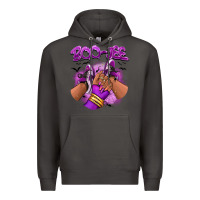 Smoke Boo-jee Halloween afro sneakers Premium Hoodie - RanaPortraitStore