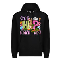 Black Easter Day One hip Lunch Lady Premium Hoodie - OliviaCreatesArt