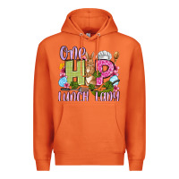 Carrot Easter Day One hip Lunch Lady Premium Hoodie - OliviaCreatesArt