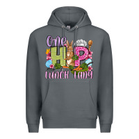 Rock Easter Day One hip Lunch Lady Premium Hoodie - OliviaCreatesArt