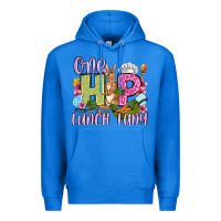 True Royal Easter Day One hip Lunch Lady Premium Hoodie - OliviaCreatesArt
