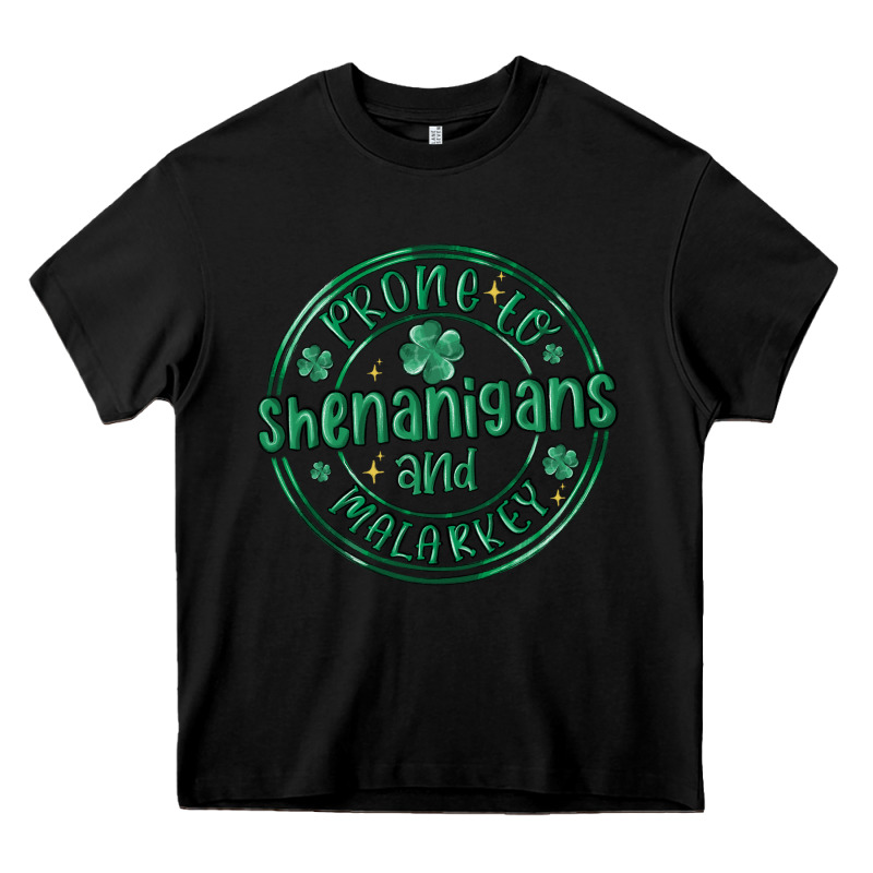 Prone To Shenanigans And Malarkey Heavy Core Tee by MaliasSmallBusiness | Teevron